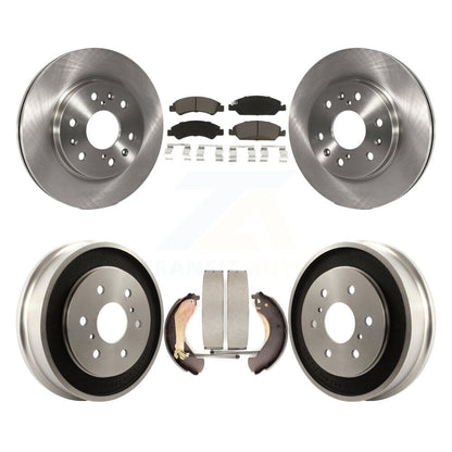 [Avant + Arrière] Kit de Disque et plaquette (céramique) de frein pour Chevrolet Silverado 1500 GMC Sierra Classic K8C-102477