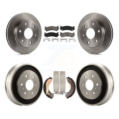 [Avant + Arrière] Kit de Disque et plaquette (céramique) de frein pour Chevrolet Silverado 1500 GMC Sierra Classic K8C-102478