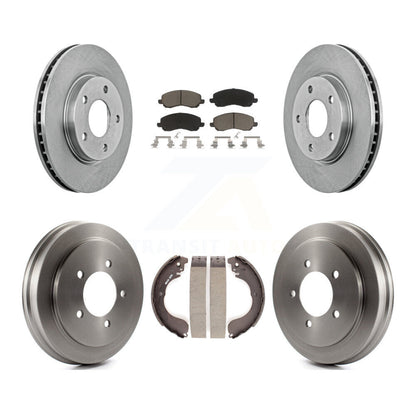 [Avant + Arrière] Kit de Disque et plaquette (céramique) de frein pour Dodge Caliber K8C-102481