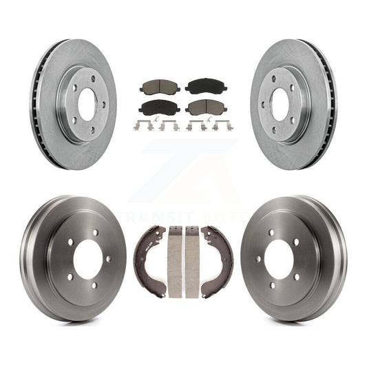 [Avant + Arrière] Kit de Disque et plaquette (céramique) de frein pour Dodge Caliber K8C-102481