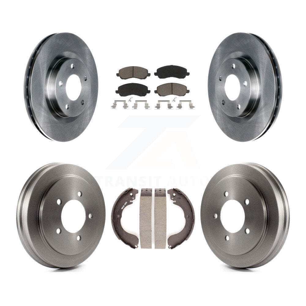 [Avant + Arrière] Kit de Disque et plaquette (céramique) de frein pour Jeep Patriot Compass Dodge Caliber Chrysler Sebring Avenger K8C-102482