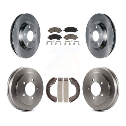 [Avant + Arrière] Kit de Disque et plaquette (céramique) de frein pour Jeep Patriot Compass Dodge Caliber Chrysler Sebring Avenger K8C-102482