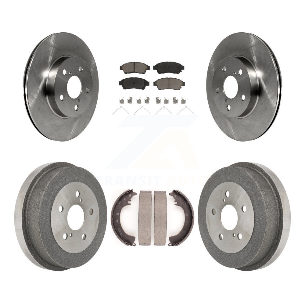 [Avant + Arrière] Kit de Disque et plaquette (céramique) de frein pour 1996-2000 Toyota RAV4 K8C-102483