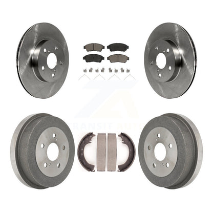 [Avant + Arrière] Kit de Disque et plaquette (céramique) de frein pour 1996-2000 Toyota RAV4 K8C-102483