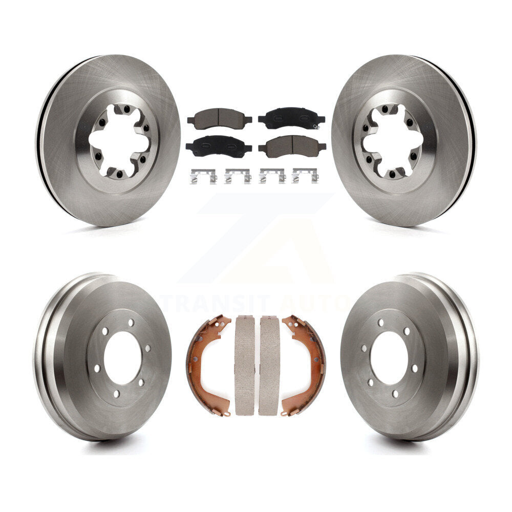 [Avant + Arrière] Kit de Disque et plaquette (céramique) de frein pour Chevrolet Colorado GMC Canyon K8C-102485