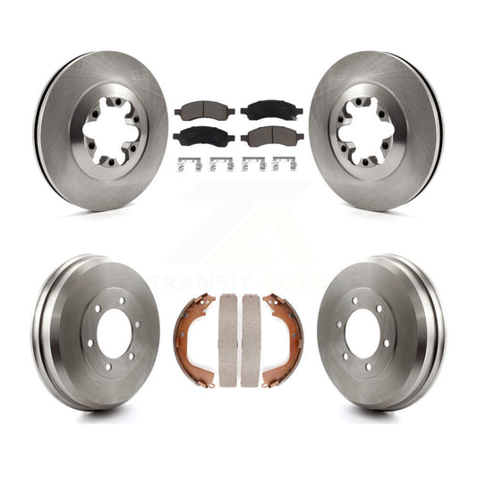 [Avant + Arrière] Kit de Disque et plaquette (céramique) de frein pour Chevrolet Colorado GMC Canyon K8C-102485