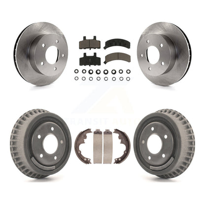 [Avant + Arrière] Kit de Disque et plaquette (céramique) de frein pour 1990-2002 Chevrolet Astro GMC Safari AWD K8C-102486