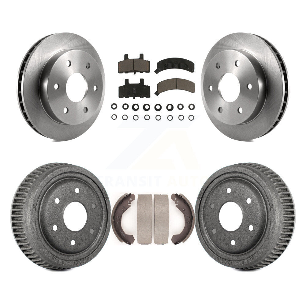 [Avant + Arrière] Kit de Disque et plaquette (céramique) de frein pour Chevrolet K1500 GMC Yukon Blazer K8C-102487