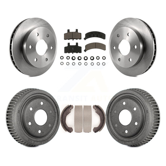 [Avant + Arrière] Kit de Disque et plaquette (céramique) de frein pour Chevrolet K1500 GMC Yukon Blazer K8C-102487