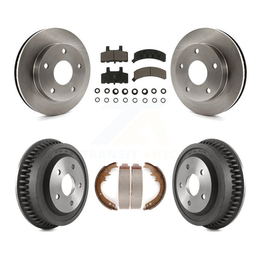 [Avant + Arrière] Kit de Disque et plaquette (céramique) de frein pour 1994-1999 Dodge Ram 1500 4WD K8C-102488