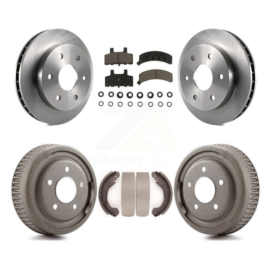 [Avant + Arrière] Kit de Disque et plaquette (céramique) de frein pour GMC Yukon 4WD avec 10" Diameter K8C-102489