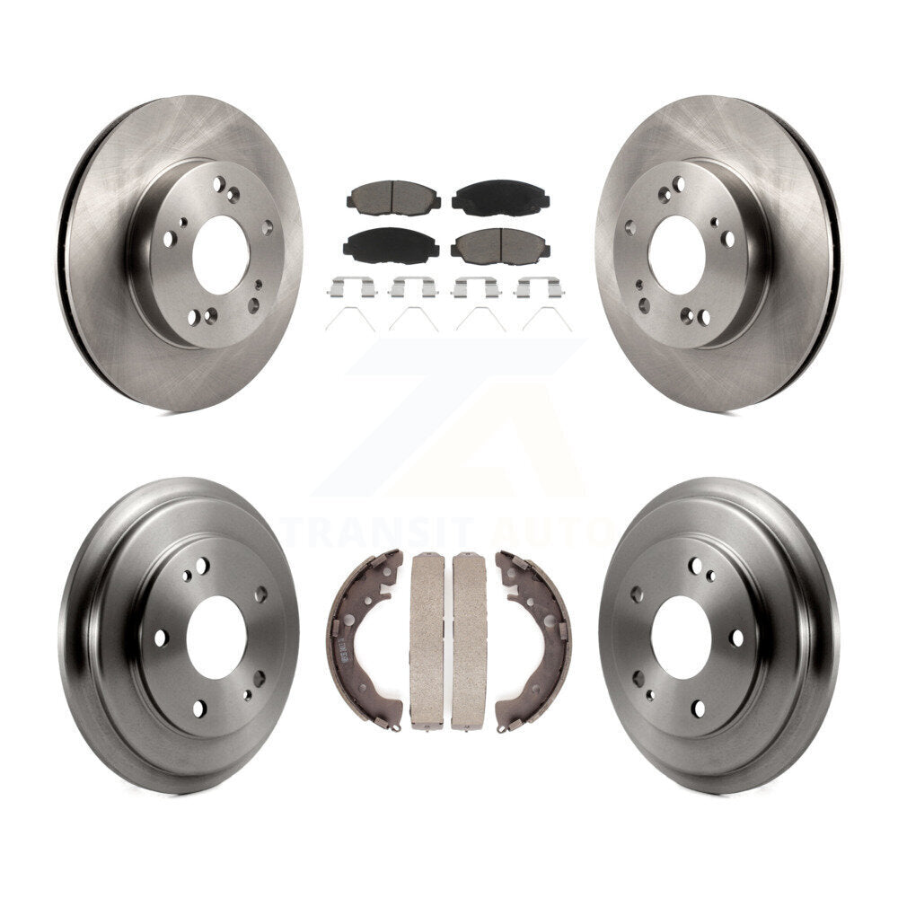 [Avant + Arrière] Kit de Disque et plaquette (céramique) de frein pour Honda Civic K8C-102494
