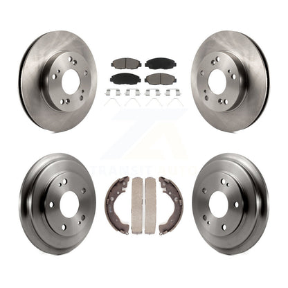 [Avant + Arrière] Kit de Disque et plaquette (céramique) de frein pour Honda Civic K8C-102494