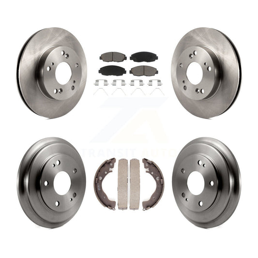 [Avant + Arrière] Kit de Disque et plaquette (céramique) de frein pour Honda Civic K8C-102494