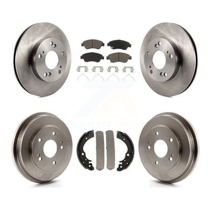 [Avant + Arrière] Kit de Disque et plaquette (céramique) de frein pour Honda Civic K8C-102495