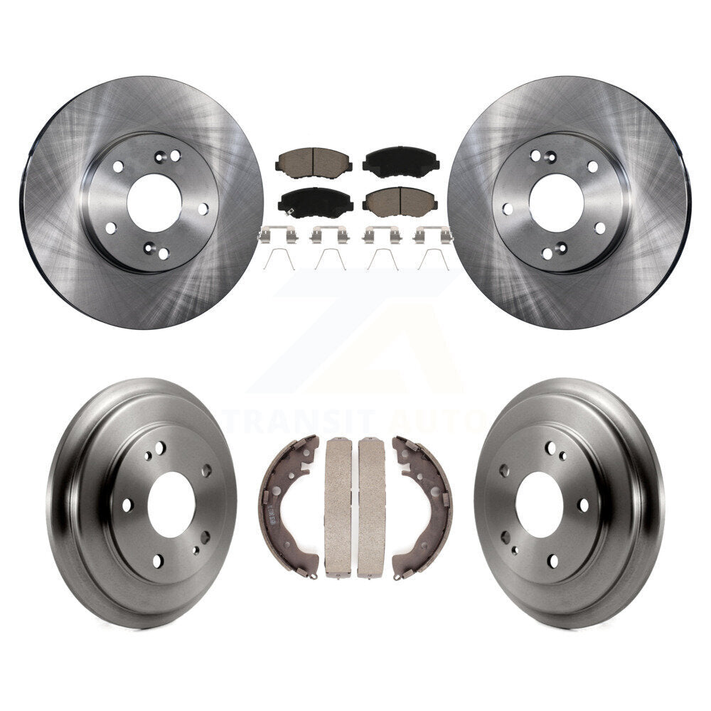 [Avant + Arrière] Kit de Disque et plaquette (céramique) de frein pour Honda Civic K8C-102496