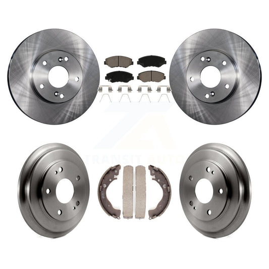 [Avant + Arrière] Kit de Disque et plaquette (céramique) de frein pour Honda Civic K8C-102496