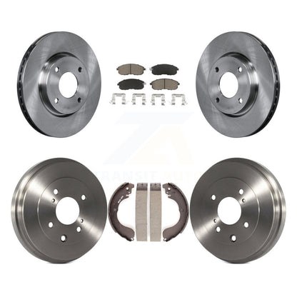 [Avant + Arrière] Kit de Disque et plaquette (céramique) de frein pour Nissan Sentra Versa Cube K8C-102499