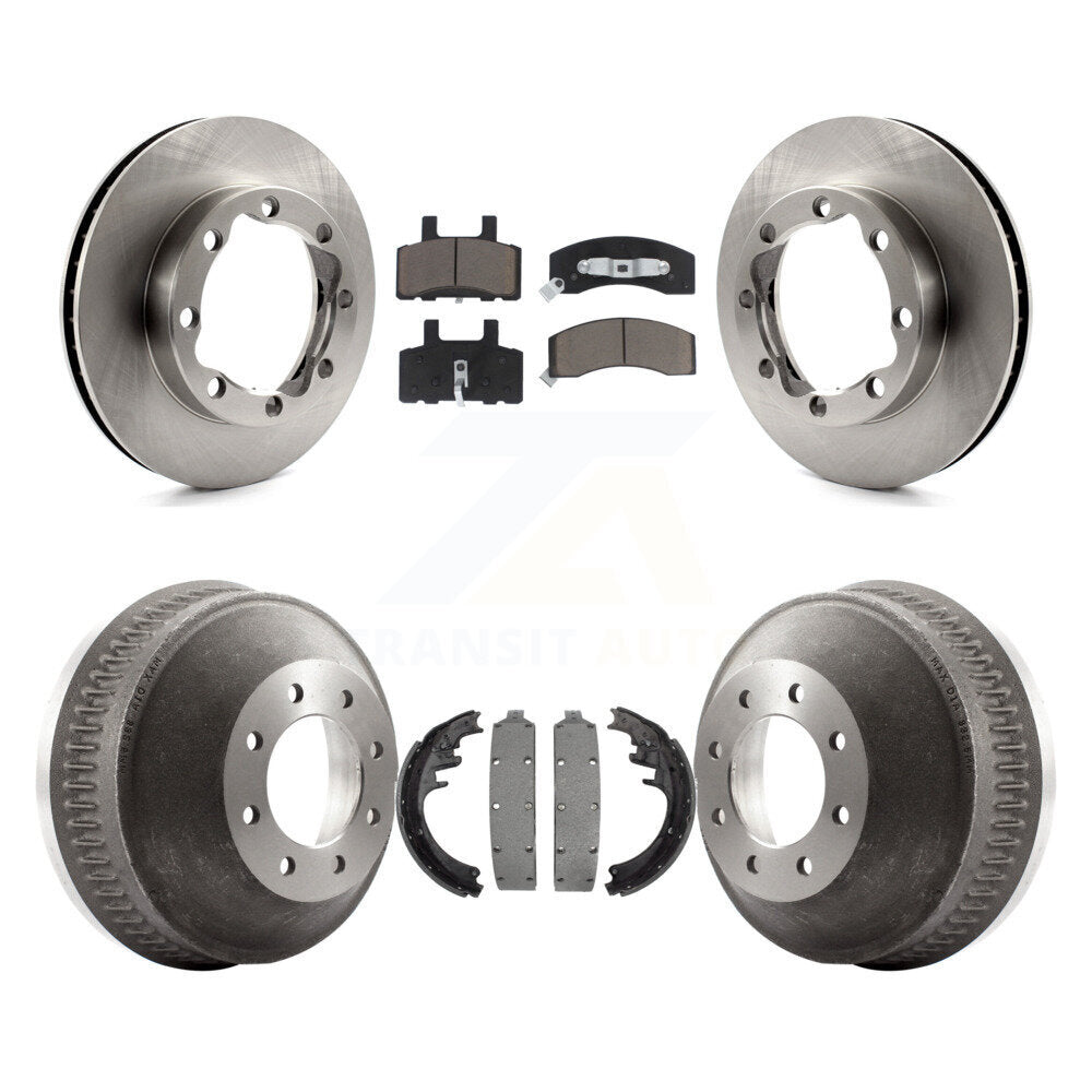 [Avant + Arrière] Kit de Disque et plaquette (céramique) de frein pour 1988-1989 K3500 Chevrolet GMC K8C-102503