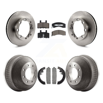 [Avant + Arrière] Kit de Disque et plaquette (céramique) de frein pour 1988-1989 K3500 Chevrolet GMC K8C-102503