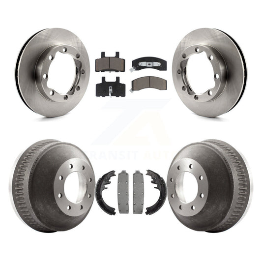 [Avant + Arrière] Kit de Disque et plaquette (céramique) de frein pour 1988-1989 K3500 Chevrolet GMC K8C-102503