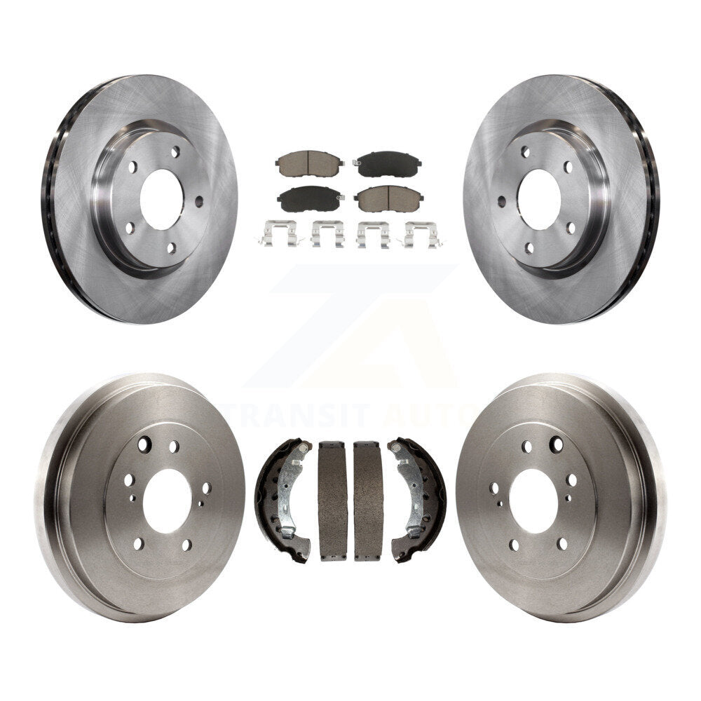[Avant + Arrière] Kit de Disque et plaquette (céramique) de frein pour Nissan Sentra K8C-102515