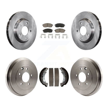 [Avant + Arrière] Kit de Disque et plaquette (céramique) de frein pour Nissan Sentra K8C-102515