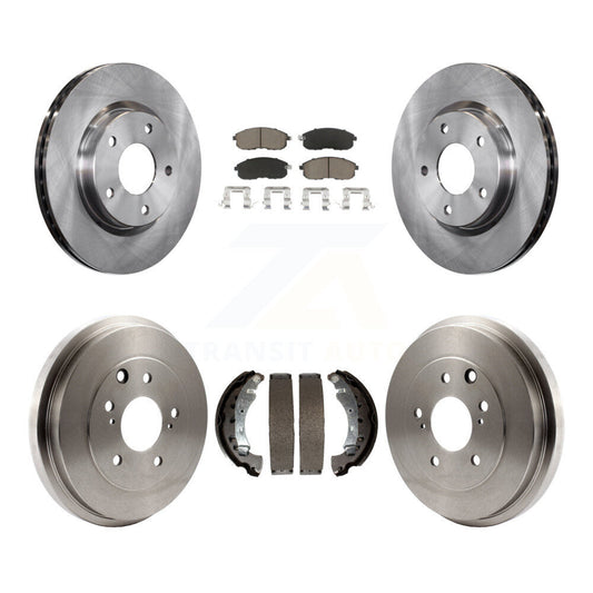 [Avant + Arrière] Kit de Disque et plaquette (céramique) de frein pour Nissan Sentra K8C-102515