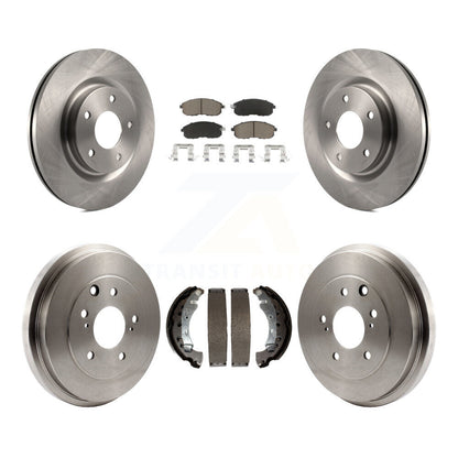 [Avant + Arrière] Kit de Disque et plaquette (céramique) de frein pour 2017-2019 Nissan Sentra Turbocharged K8C-102516