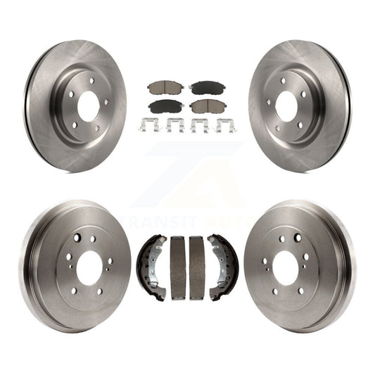 [Avant + Arrière] Kit de Disque et plaquette (céramique) de frein pour 2017-2019 Nissan Sentra Turbocharged K8C-102516