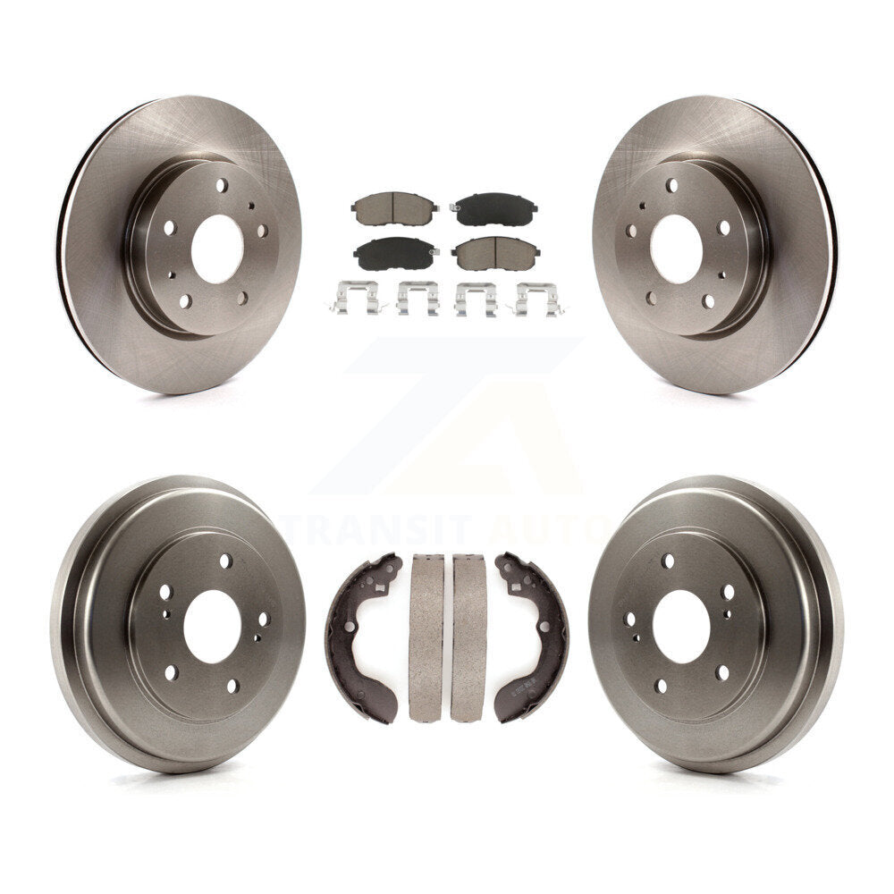 [Avant + Arrière] Kit de Disque et plaquette (céramique) de frein pour 2007-2012 Suzuki SX4 rear brakes K8C-102517