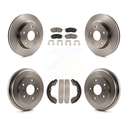 [Avant + Arrière] Kit de Disque et plaquette (céramique) de frein pour 2007-2012 Suzuki SX4 rear brakes K8C-102517