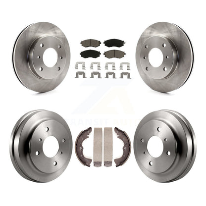 [Avant + Arrière] Kit de Disque et plaquette (céramique) de frein pour 2002-2006 Nissan Sentra 1.8L K8C-102523