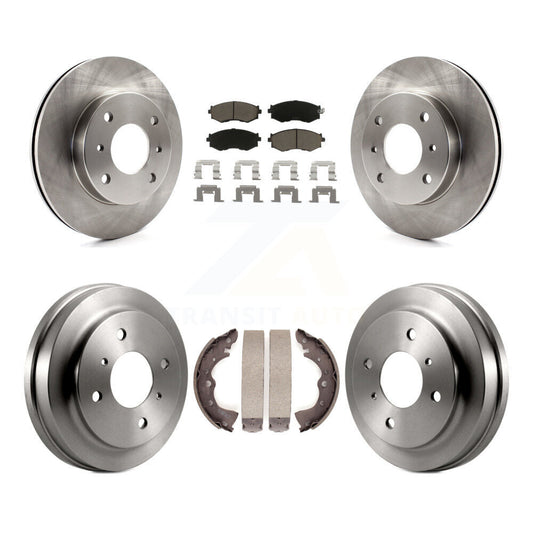 [Avant + Arrière] Kit de Disque et plaquette (céramique) de frein pour 2002-2006 Nissan Sentra 1.8L K8C-102523