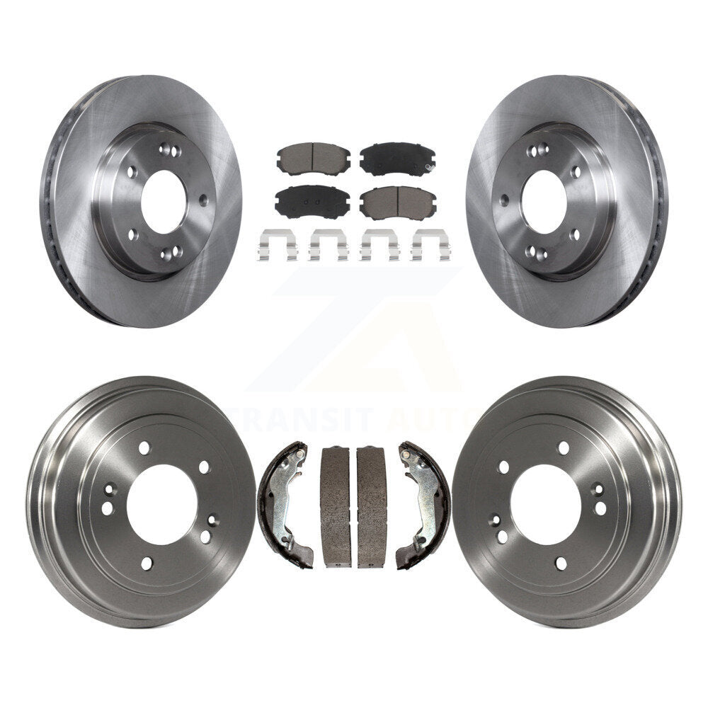 [Avant + Arrière] Kit de Disque et plaquette (céramique) de frein pour Hyundai Elantra K8C-102524