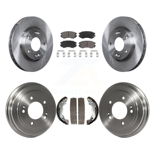 [Avant + Arrière] Kit de Disque et plaquette (céramique) de frein pour Hyundai Elantra K8C-102524