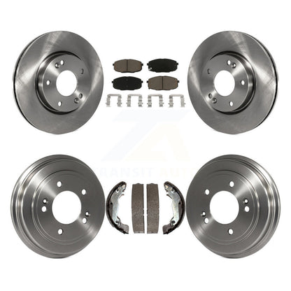 [Avant + Arrière] Kit de Disque et plaquette (céramique) de frein pour 2009 Hyundai Elantra Touring K8C-102525