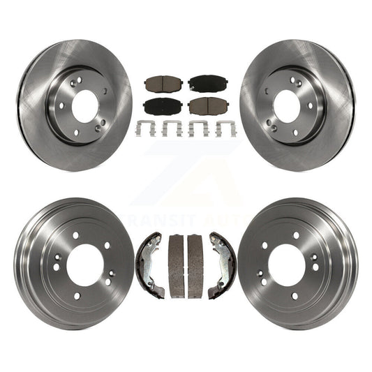 [Avant + Arrière] Kit de Disque et plaquette (céramique) de frein pour 2009 Hyundai Elantra Touring K8C-102525