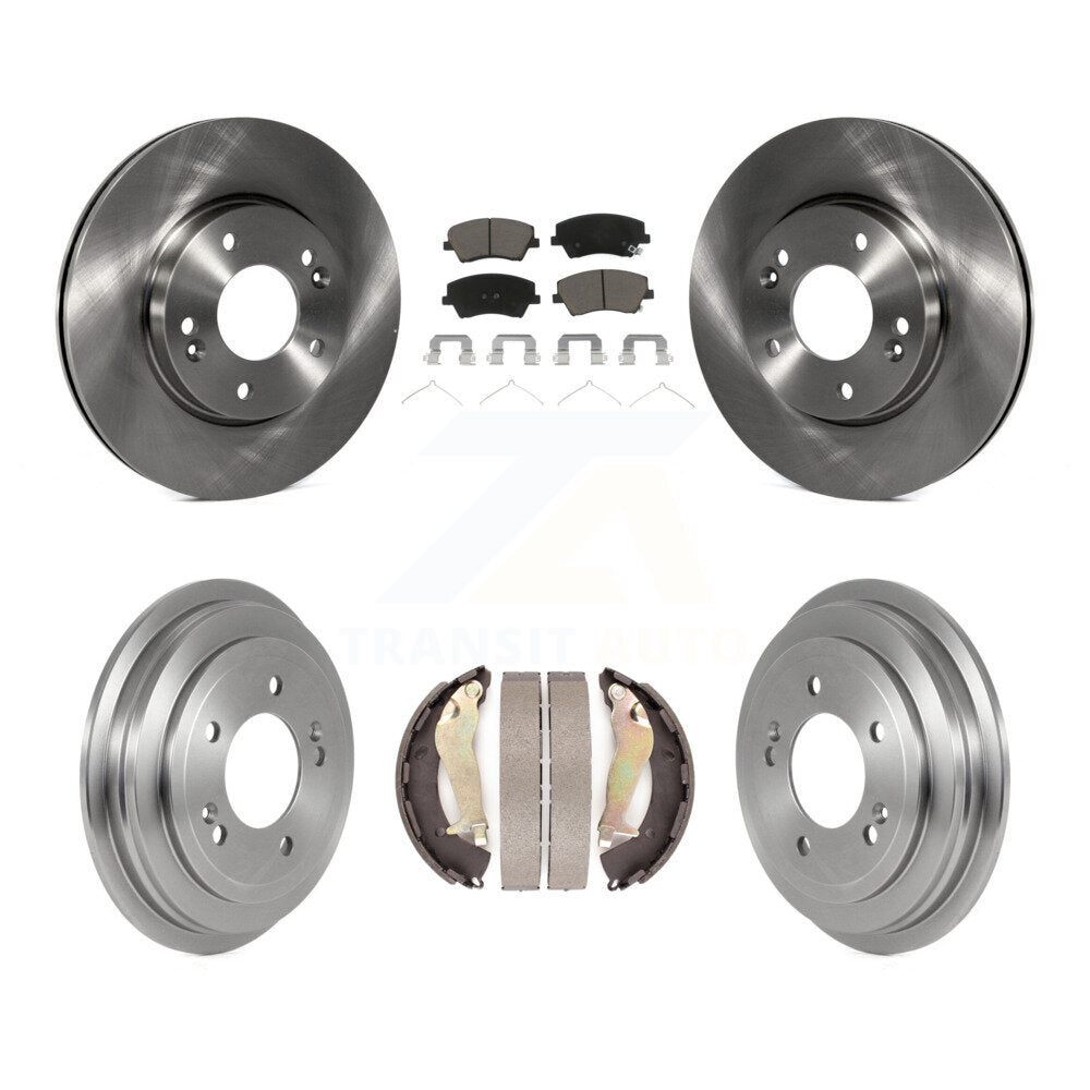 [Avant + Arrière] Kit de Disque et plaquette (céramique) de frein pour Hyundai Elantra K8C-102526