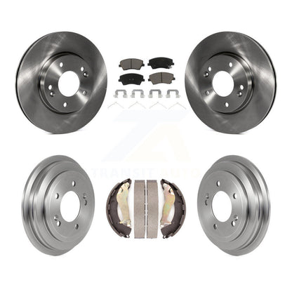 [Avant + Arrière] Kit de Disque et plaquette (céramique) de frein pour Hyundai Elantra K8C-102526