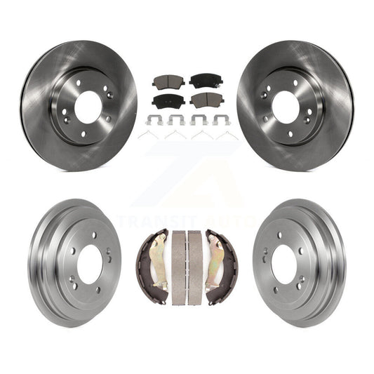 [Avant + Arrière] Kit de Disque et plaquette (céramique) de frein pour Hyundai Elantra K8C-102526