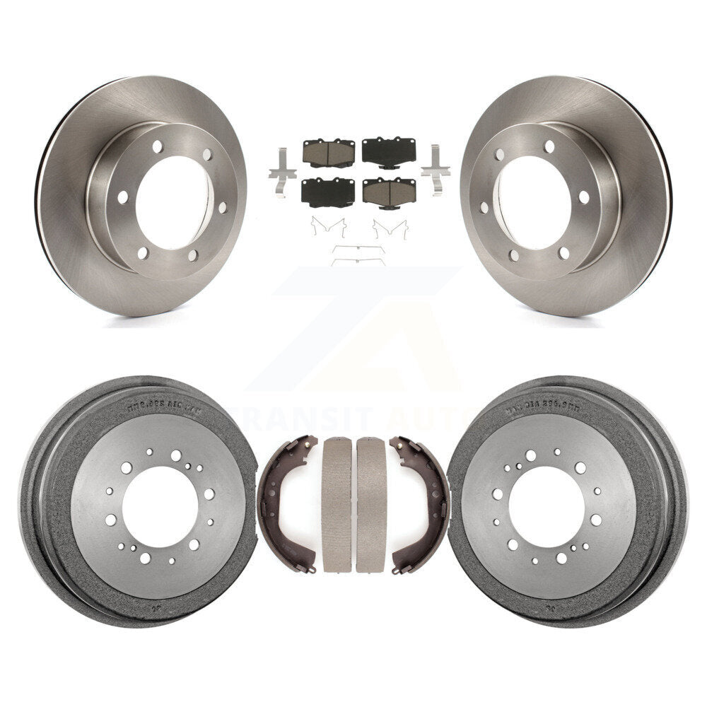 [Avant + Arrière] Kit de Disque et plaquette (céramique) de frein pour Toyota 4Runner Tacoma K8C-102531