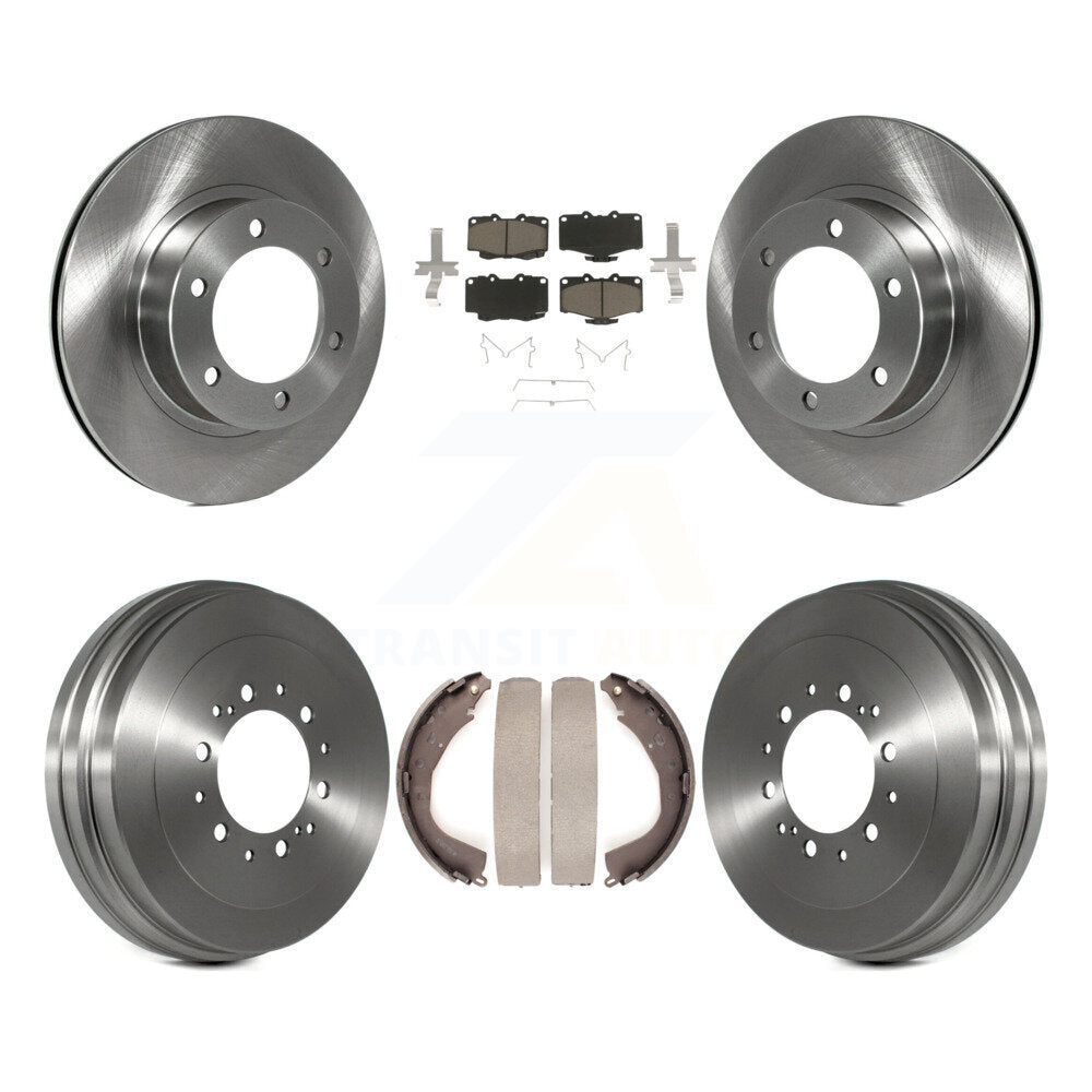 [Avant + Arrière] Kit de Disque et plaquette (céramique) de frein pour Toyota Tacoma 4Runner K8C-102532