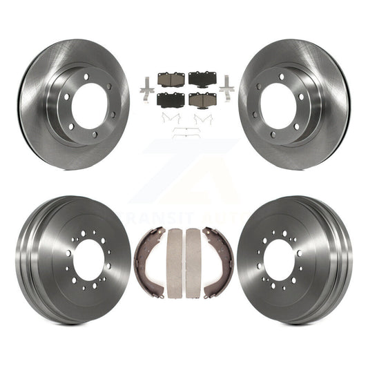 [Avant + Arrière] Kit de Disque et plaquette (céramique) de frein pour Toyota Tacoma 4Runner K8C-102532