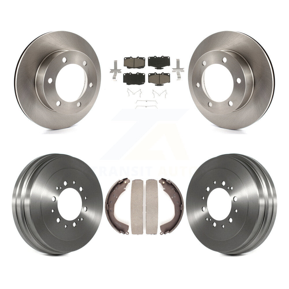 [Avant + Arrière] Kit de Disque et plaquette (céramique) de frein pour Toyota Tacoma 4Runner K8C-102533