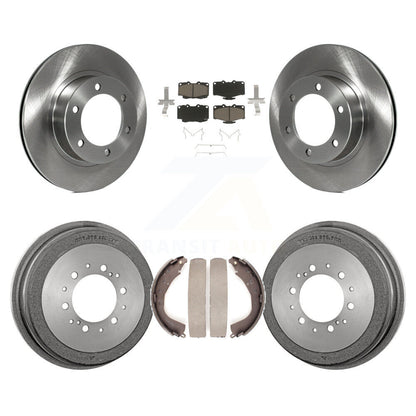 [Avant + Arrière] Kit de Disque et plaquette (céramique) de frein pour 2001 Toyota 4Runner avec 16" Factory Wheels K8C-102534