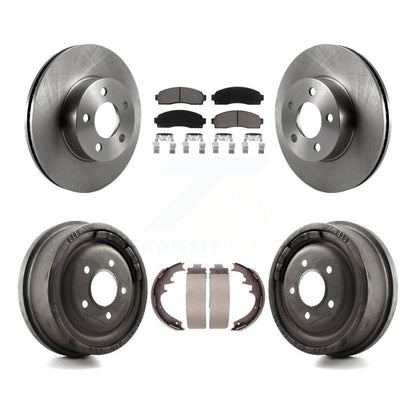 [Avant + Arrière] Kit de Disque et plaquette (céramique) de frein pour Ford Ranger Mazda B4000 avec 10" Diameter K8C-102536