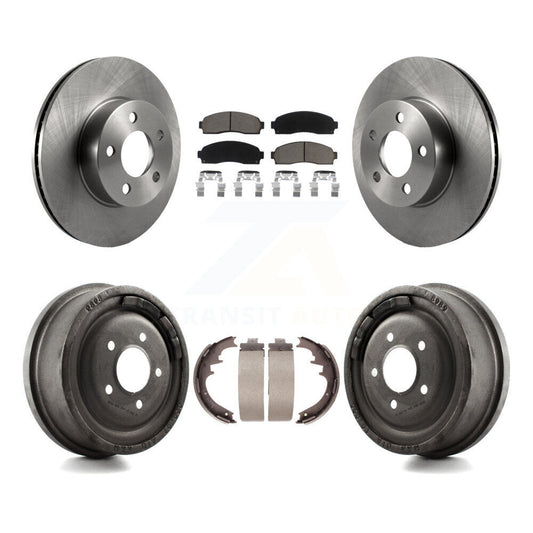 [Avant + Arrière] Kit de Disque et plaquette (céramique) de frein pour Ford Ranger Mazda B4000 avec 10" Diameter K8C-102536