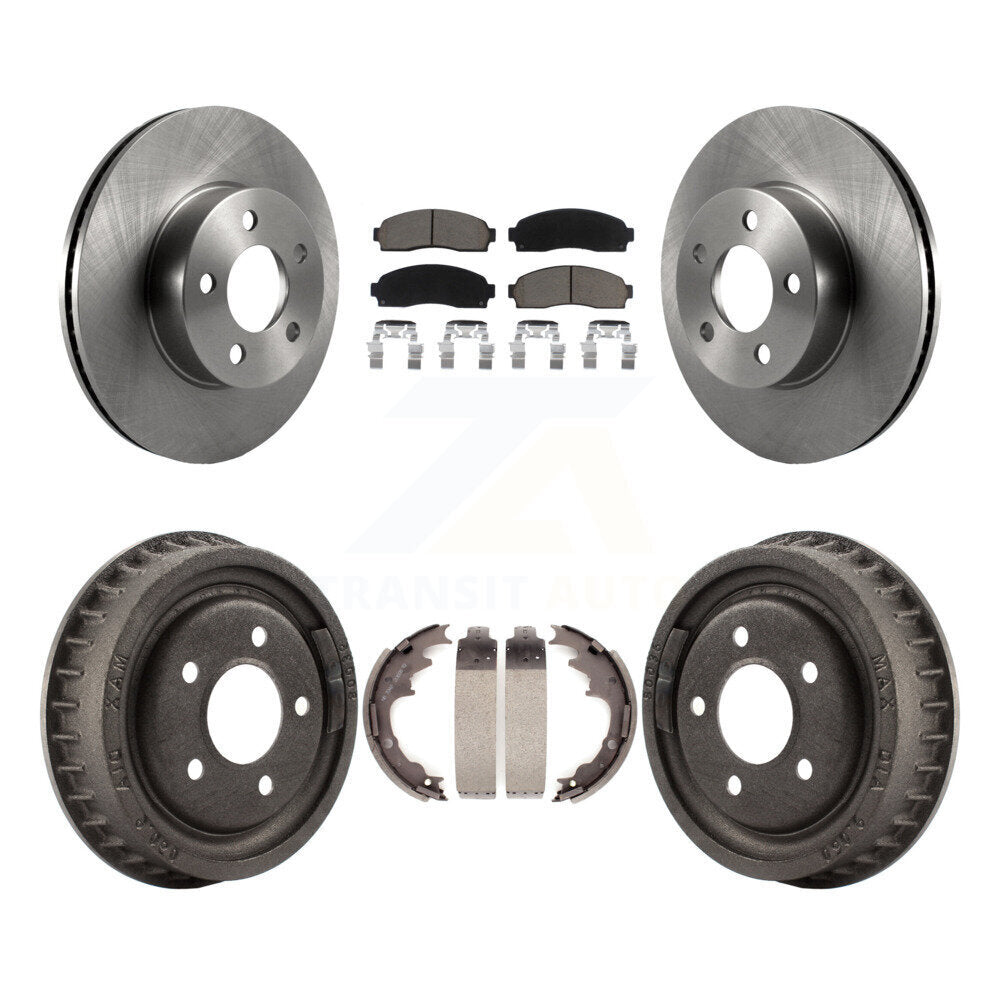[Avant + Arrière] Kit de Disque et plaquette (céramique) de frein pour Ford Ranger Mazda B4000 avec 9" Diameter K8C-102538