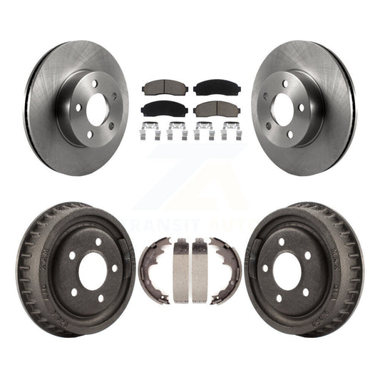 [Avant + Arrière] Kit de Disque et plaquette (céramique) de frein pour Ford Ranger Mazda B4000 avec 9" Diameter K8C-102538